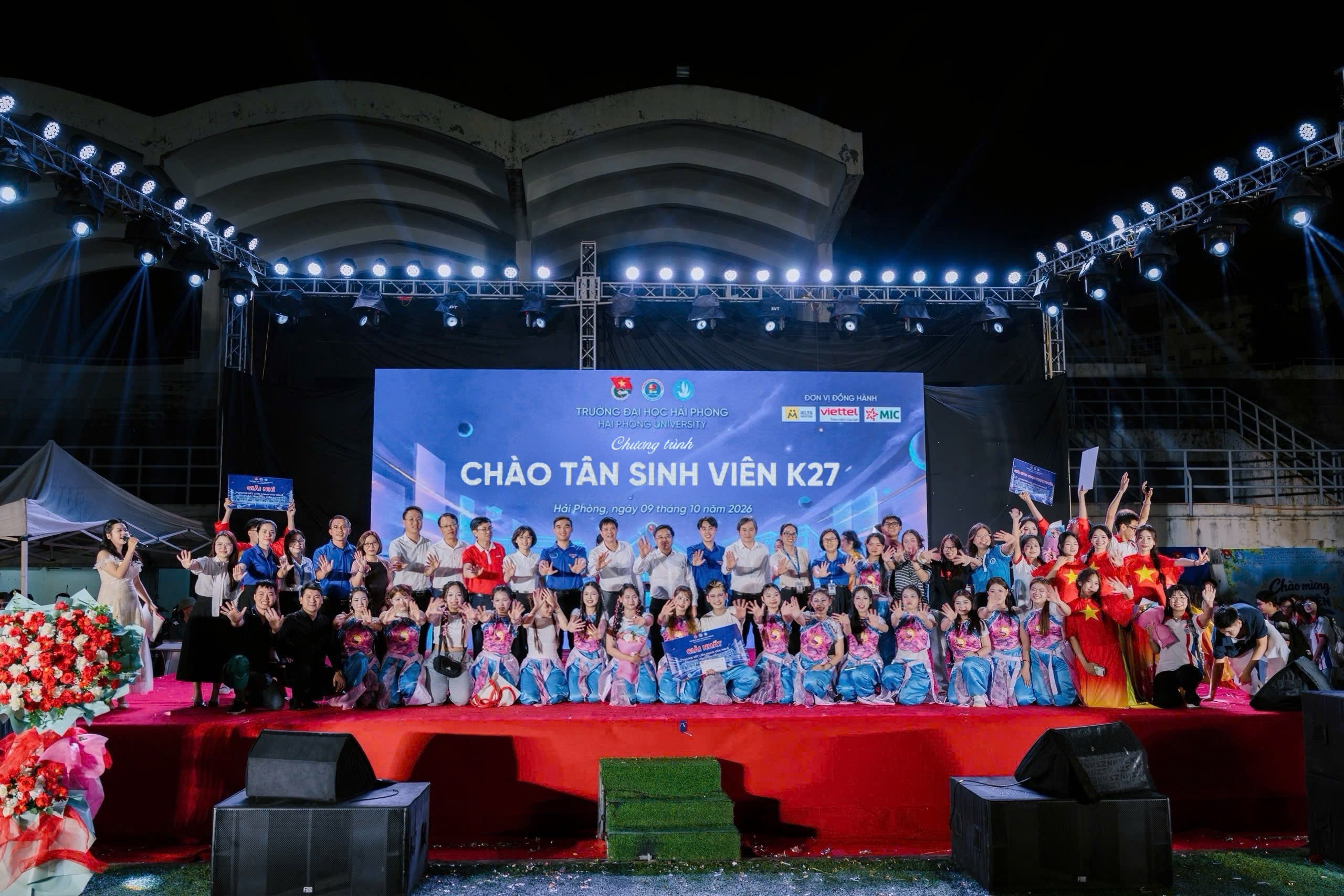 Chương trình Chào Tân sinh viên K27 Trường Đại học Hải Phòng: Kết nối – Trải nghiệm – Bứt phá tương lai